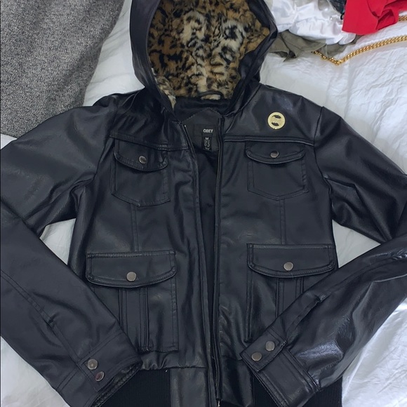 obey cheetah jacket